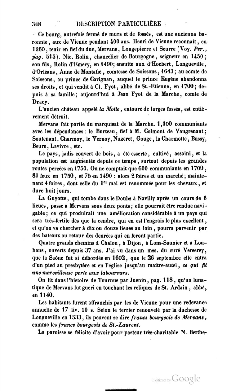 Page 348 de la description de Mervans